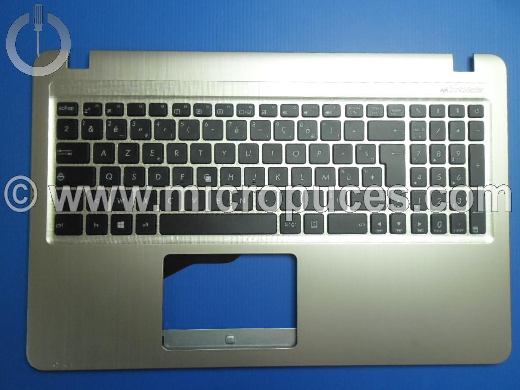 Clavier + plasturgie NEUF AZERTY doré pour ASUS X540 R540 F540