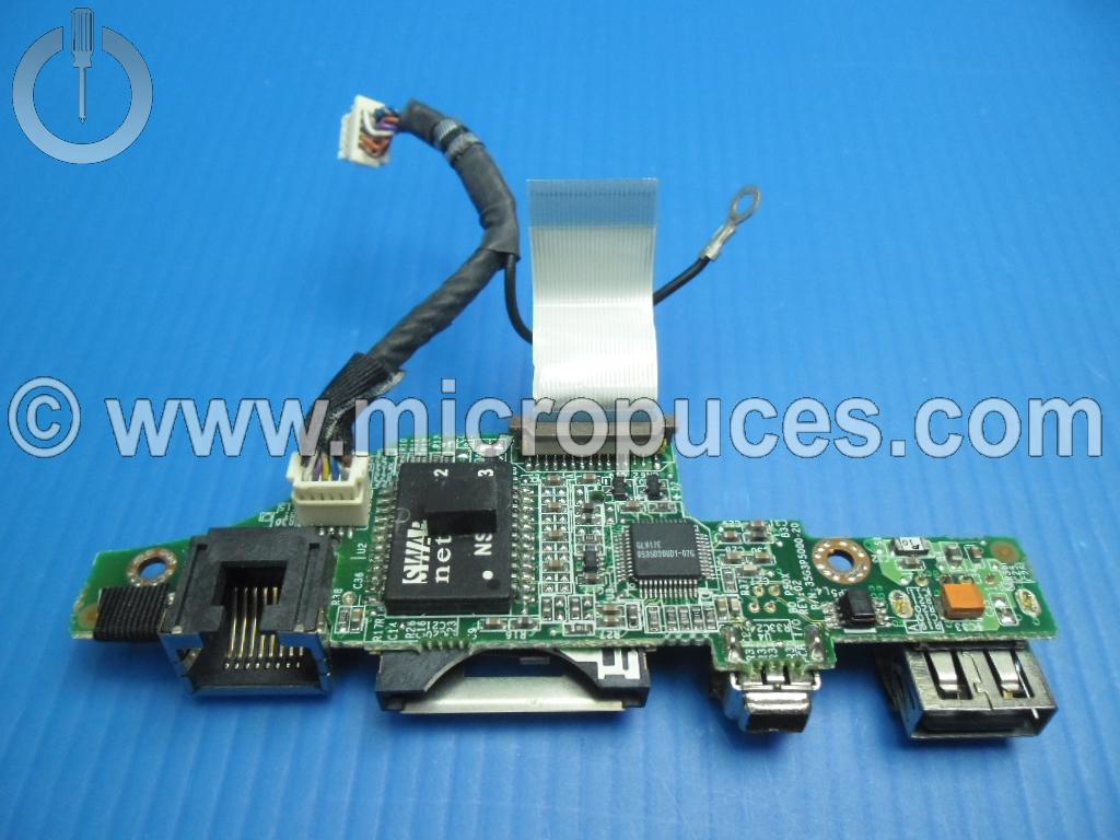 Carte fille USB + RJ45 pour FUJITSU AMILO A1667