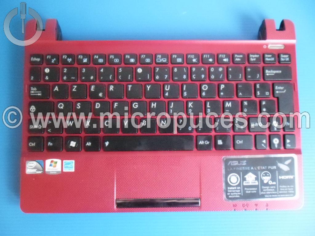 Clavier + plasturgie rouge pour ASUS X101CH