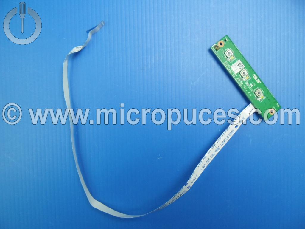 Carte fille bouton média pour ASUS G53