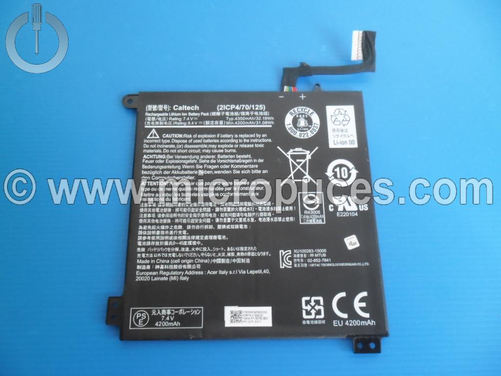 Batterie 2ICP4 pour ACER Cloudbook A01-131