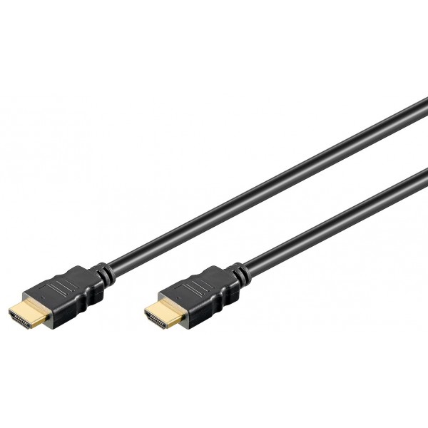 Cble HDMI 1.4 contact or type A M/M 1m
