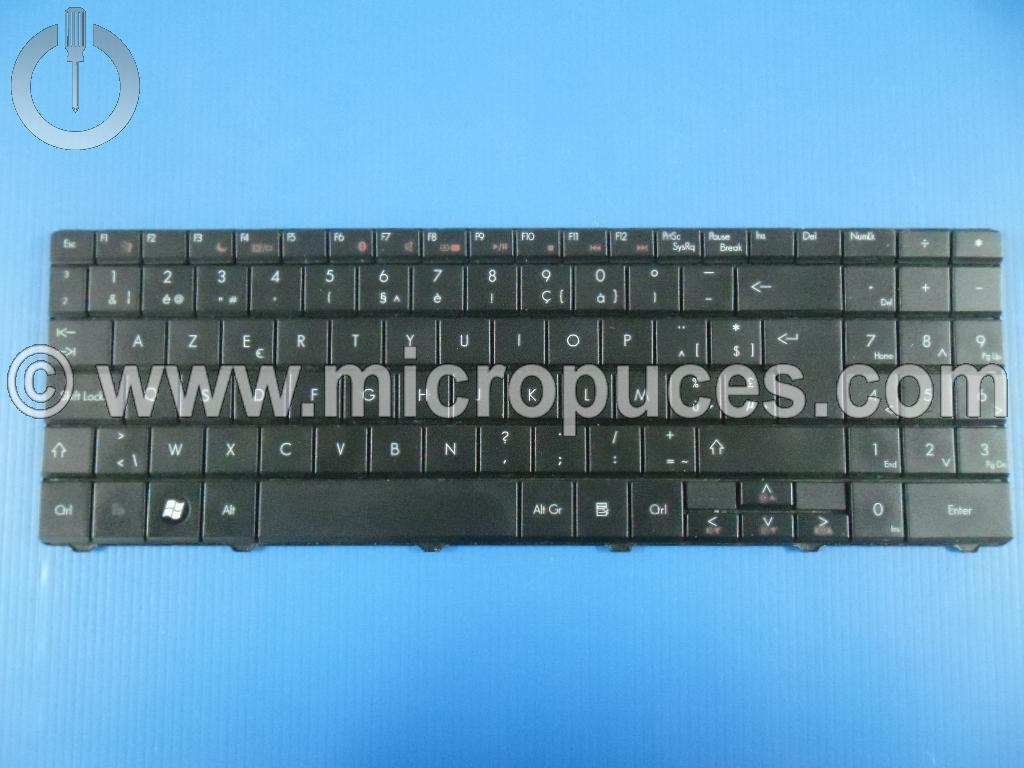 Clavier AZERTY BELGE noir pour PACKARD BELL EasyNote TJ71