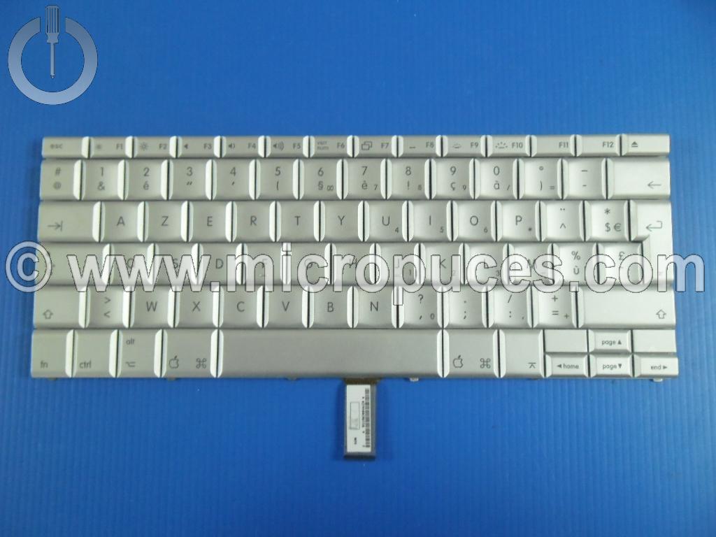 Clavier AZERTY pour APPLE Macbook Pro 15.4"