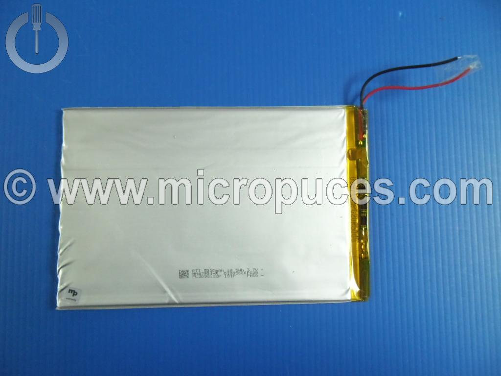 Batterie d'origine pour tablette 3,7v 5000mAh (150mm x 100mm )