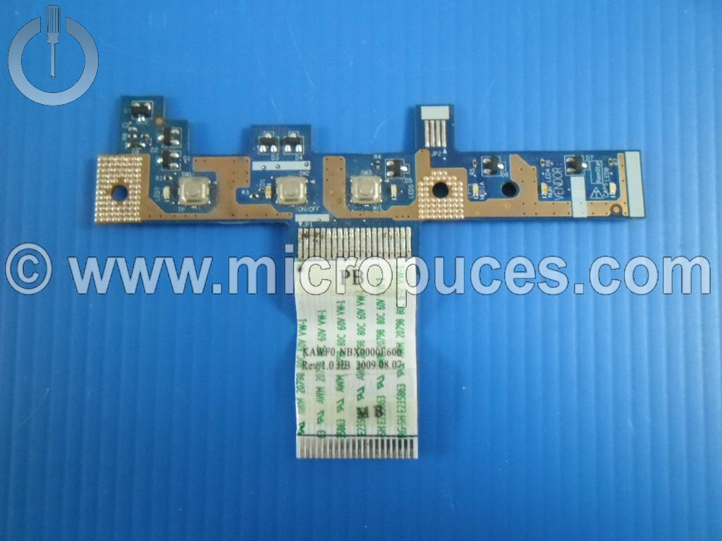 Carte fille Bouton power ACER Aspire 5734Z