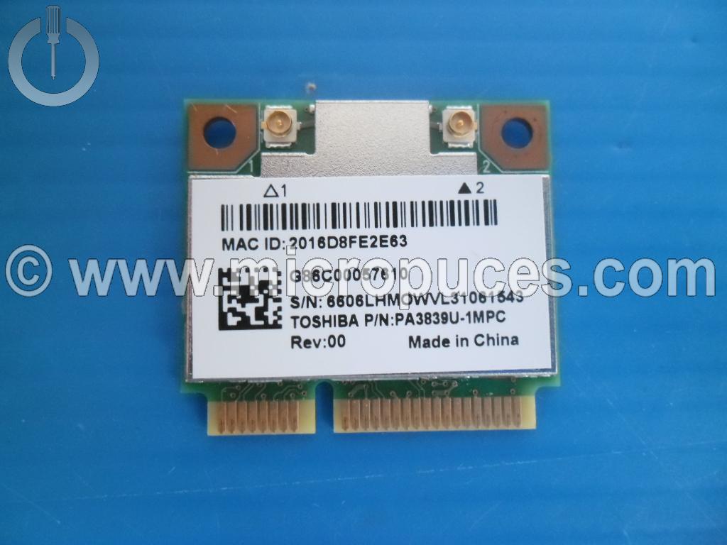 Carte WIFI pour TOSHIBA PA3839U-1MPC