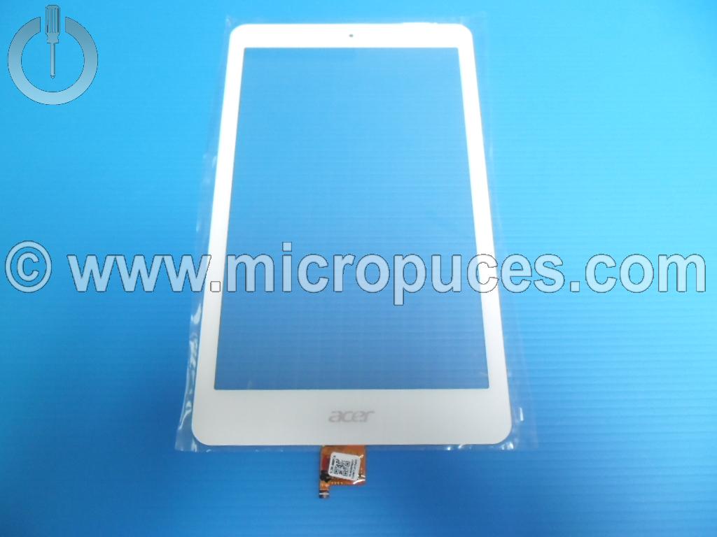 Vitre tactile blanche pour ACER Iconia B1-830