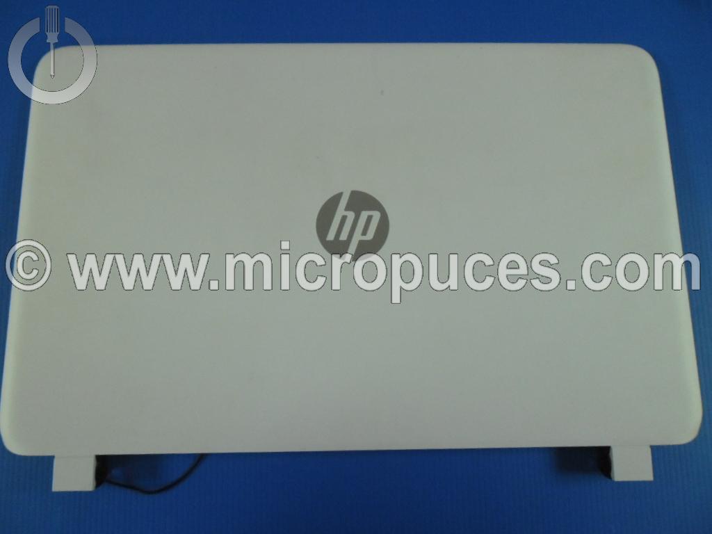 Plasturgie d'cran blanche pour HP Pavillion 15-pXXX