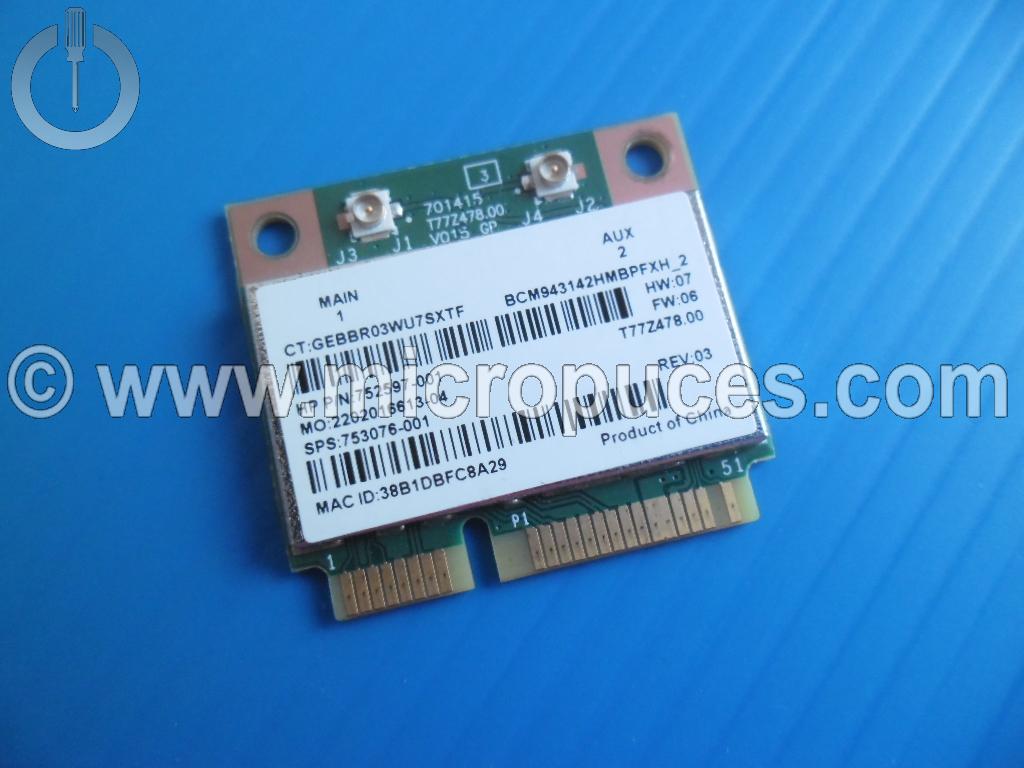 Carte WIFI Broadcom BCM943142HM