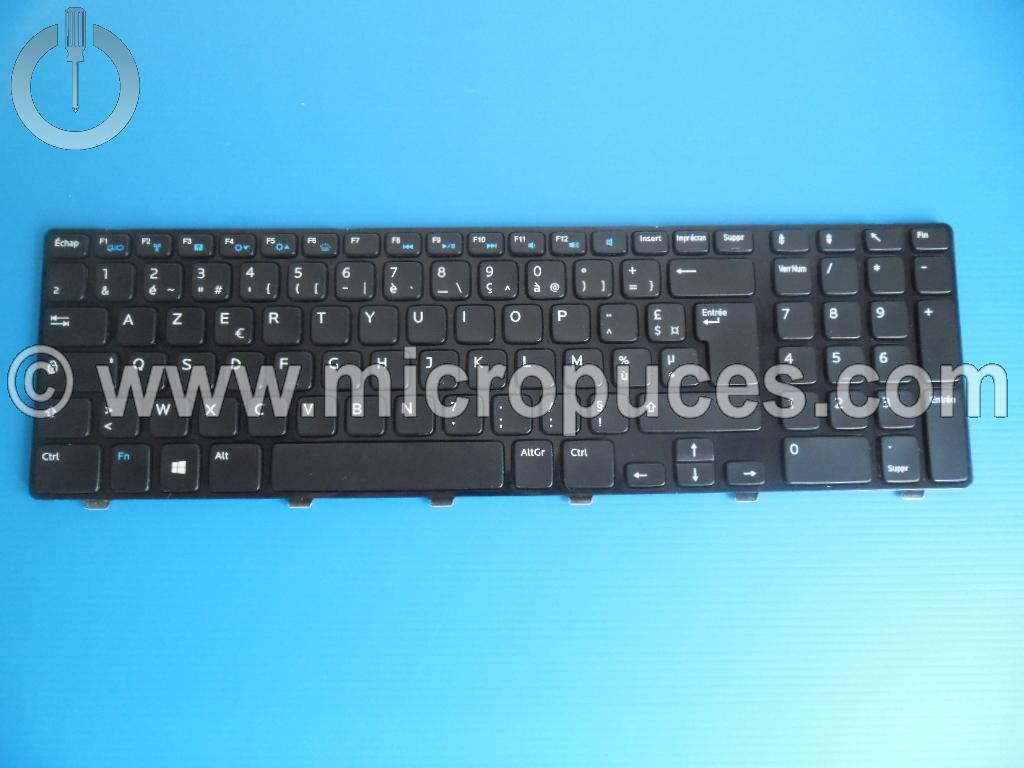 Clavier pour DELL Inspiron 17R 5737 rtro-clair