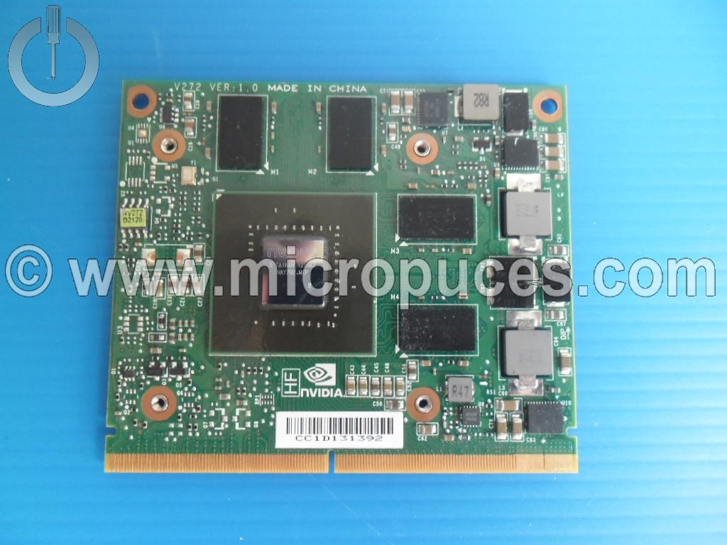 Carte NVIDIA Quadro K2000M 2GB pour DELL Precision M4700