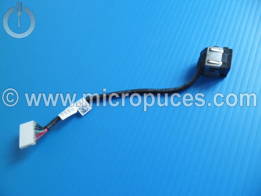 Cable alimentation pour DELL Inspiron 15 et 17