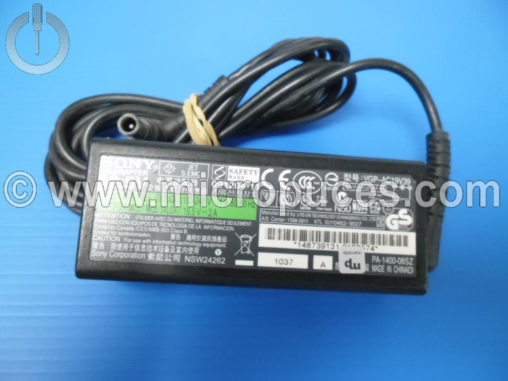 Chargeur pour SONY VGP-AC19V39