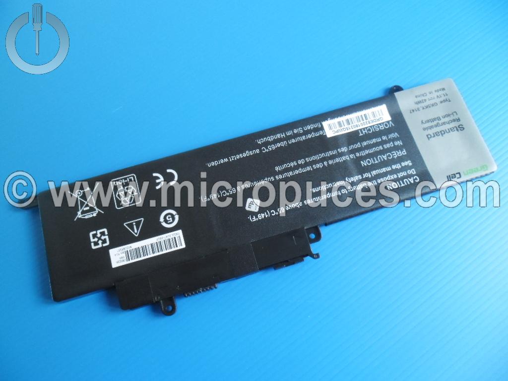 Batterie de remplacement pour DELL Inspiron 11