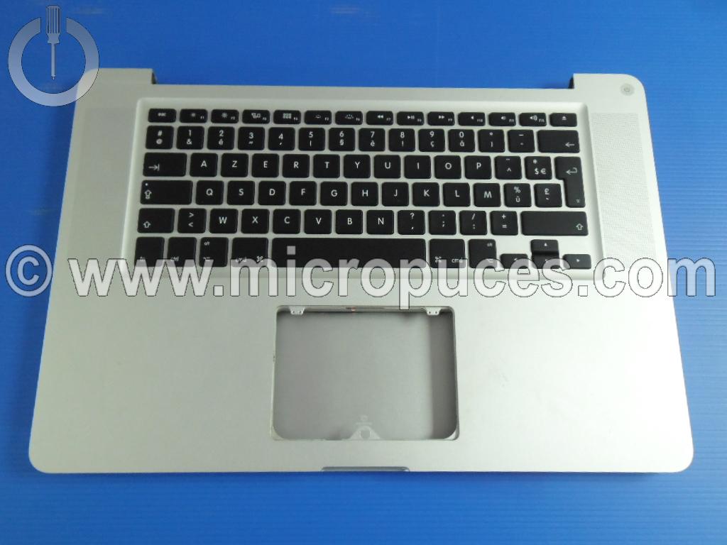 Clavier AZERTY + top case pour APPLE Macbook Pro 15,4" A1286