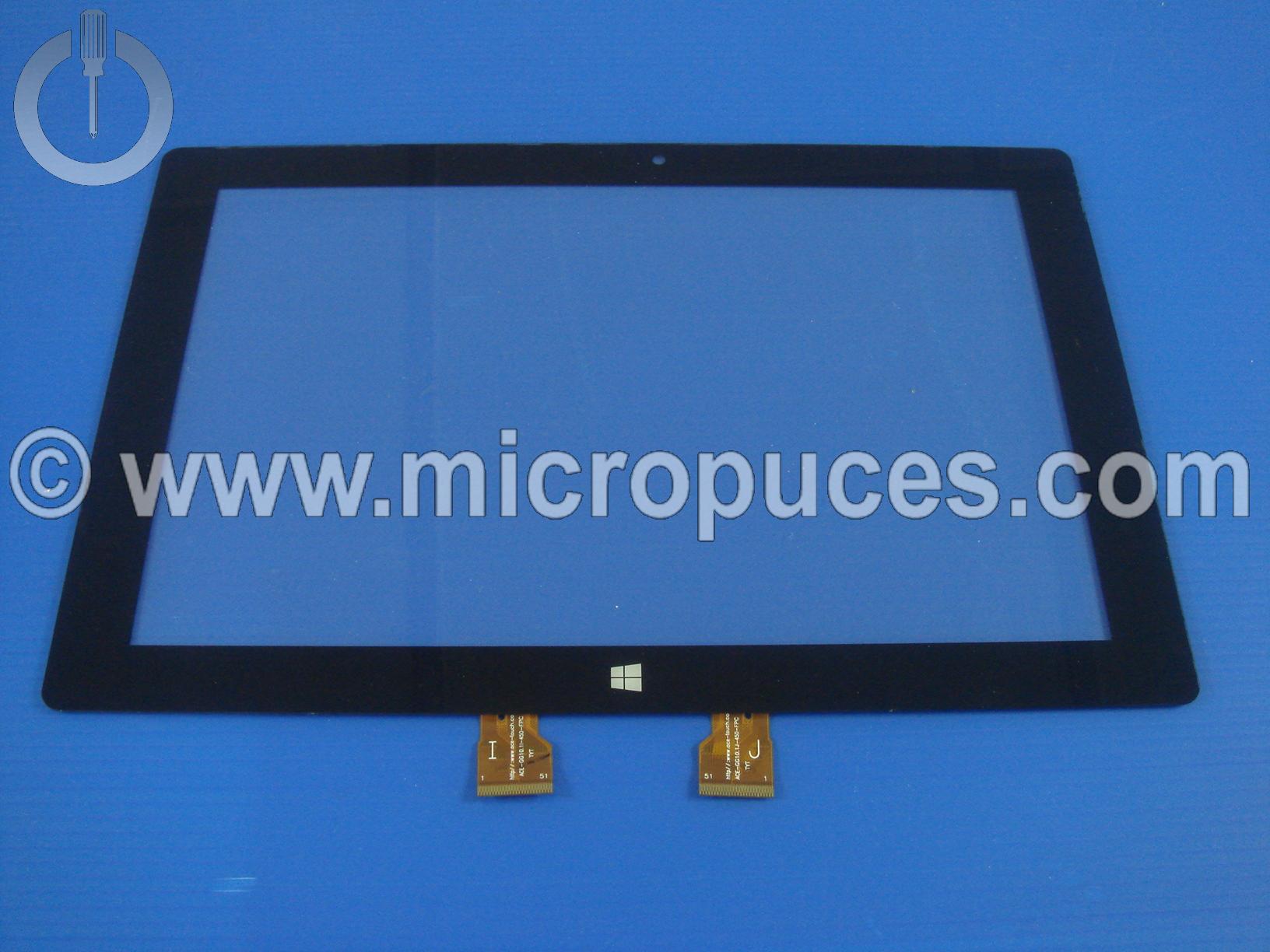 Vitre tactile 10" noire ACE-CG10.1J-450-FPC