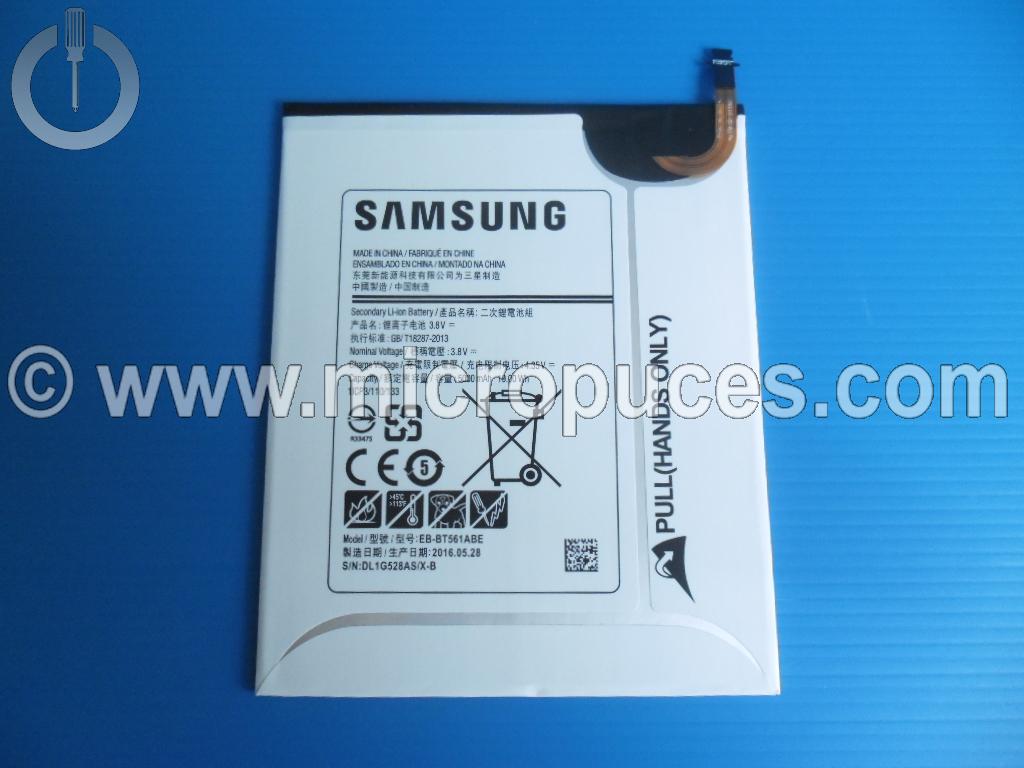 Batterie d'origine pour Samsung Galaxy Tab E 9.6" SM-T560 SM-T561