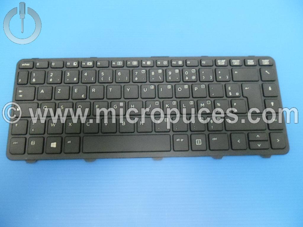 Clavier Azerty noir pour HP Probook 640 650 840 850 14"