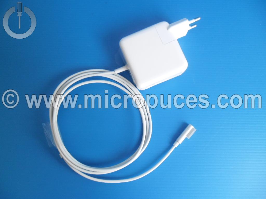 Chargeur de remplacement APPLE 45W pour Macbook magsafe 1