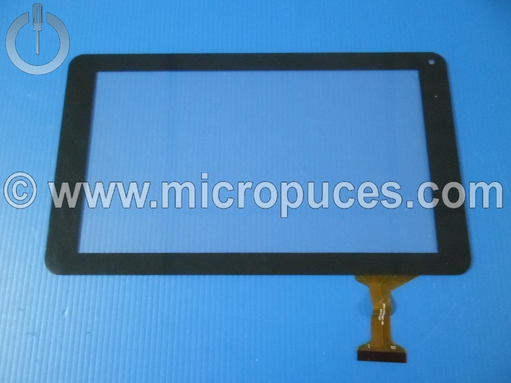 Vitre tactile noire 9" pouces 50 pin FPC-CY90S097-00 ou compatible