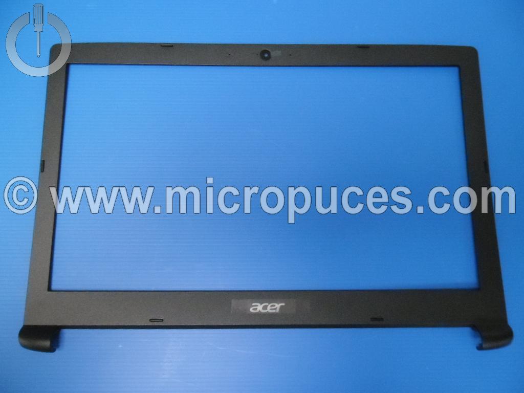 Plasturgie tour d'écran noir pour ACER Aspire A515-51G