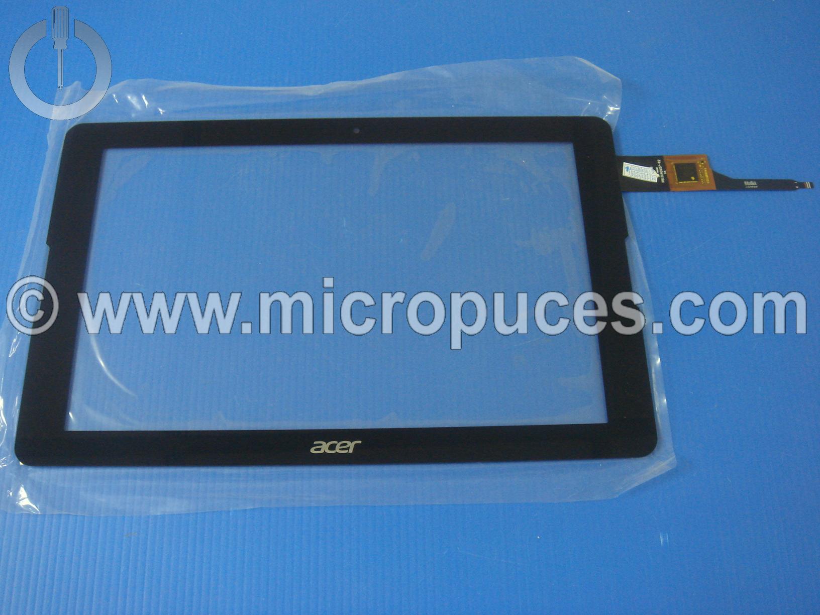 Vitre tactile noire NEUVE PB101A2657-R2 pour ACER Iconia B3-A30 et B3-A20