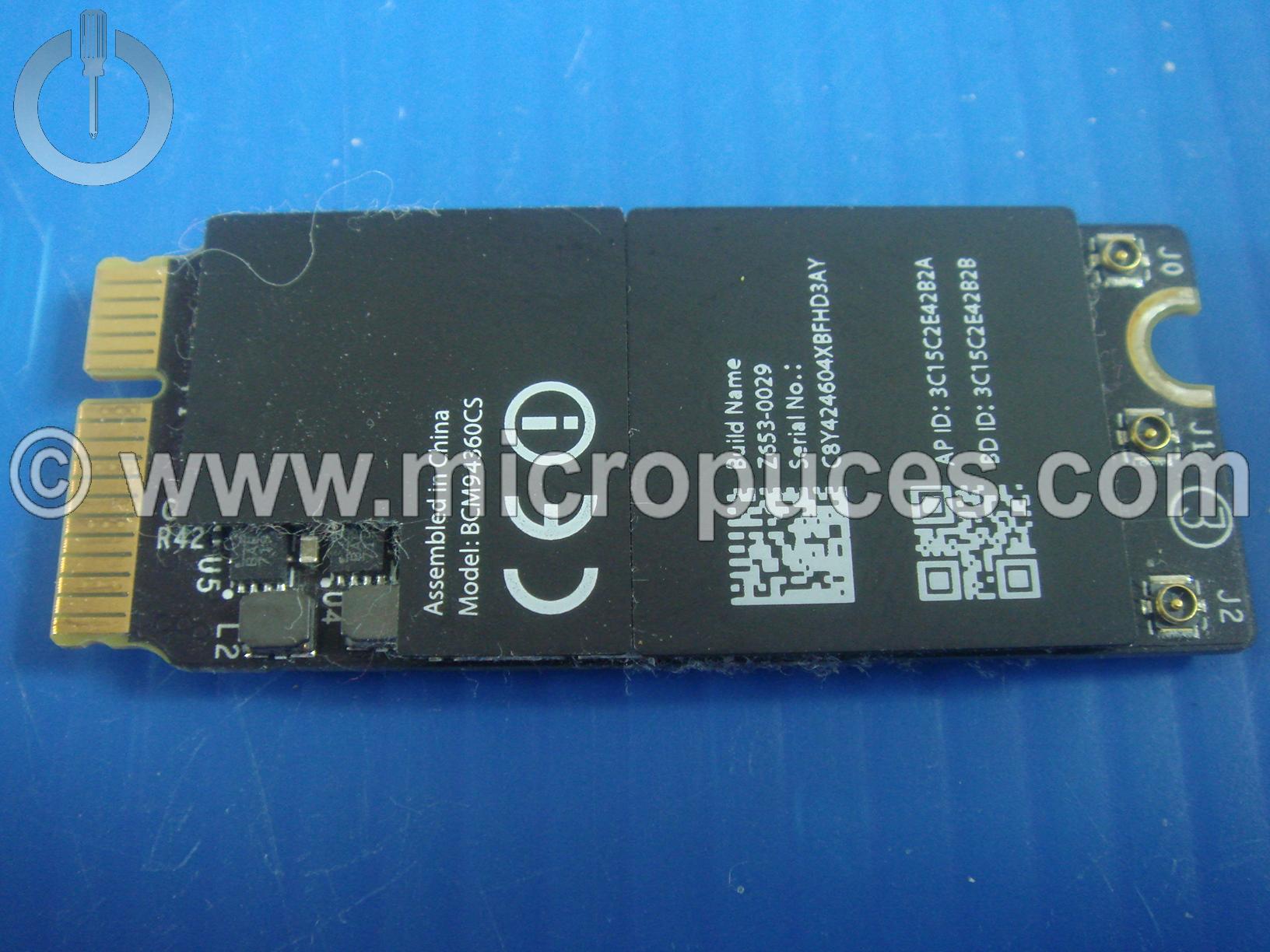 Carte airport pour Macbook A1398