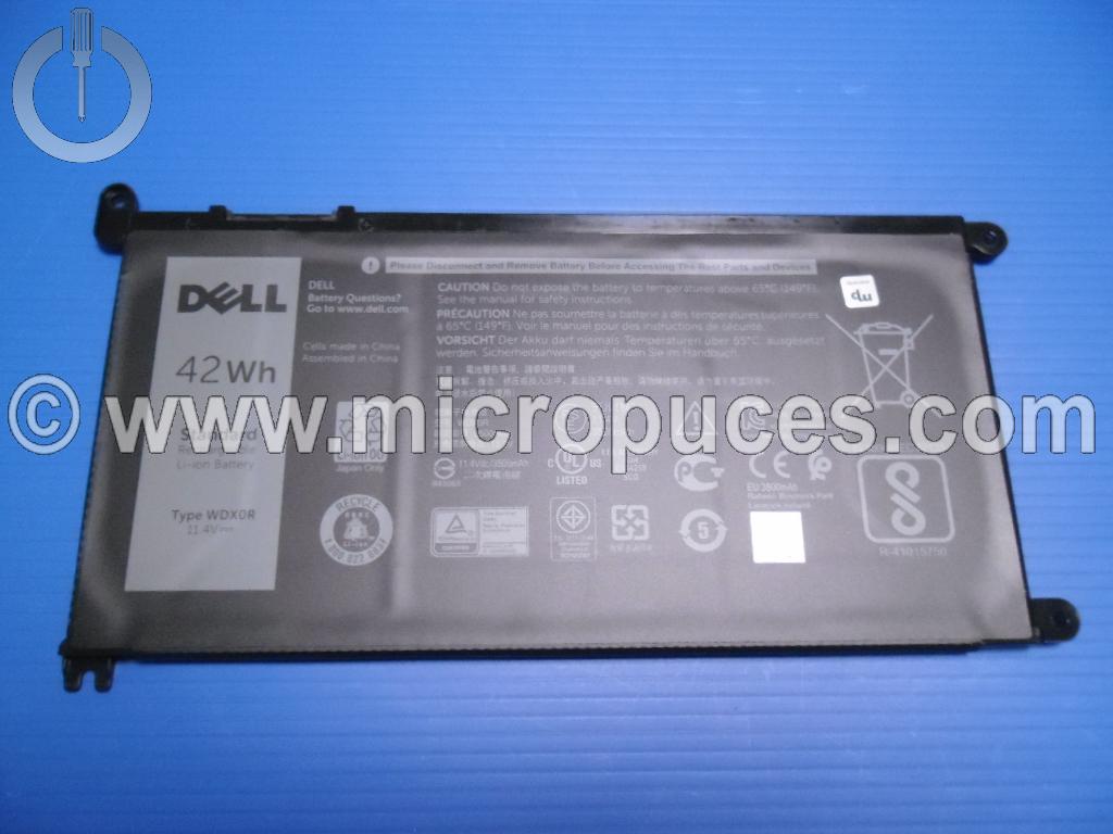 Batterie d'origine pour DELL WDX0R