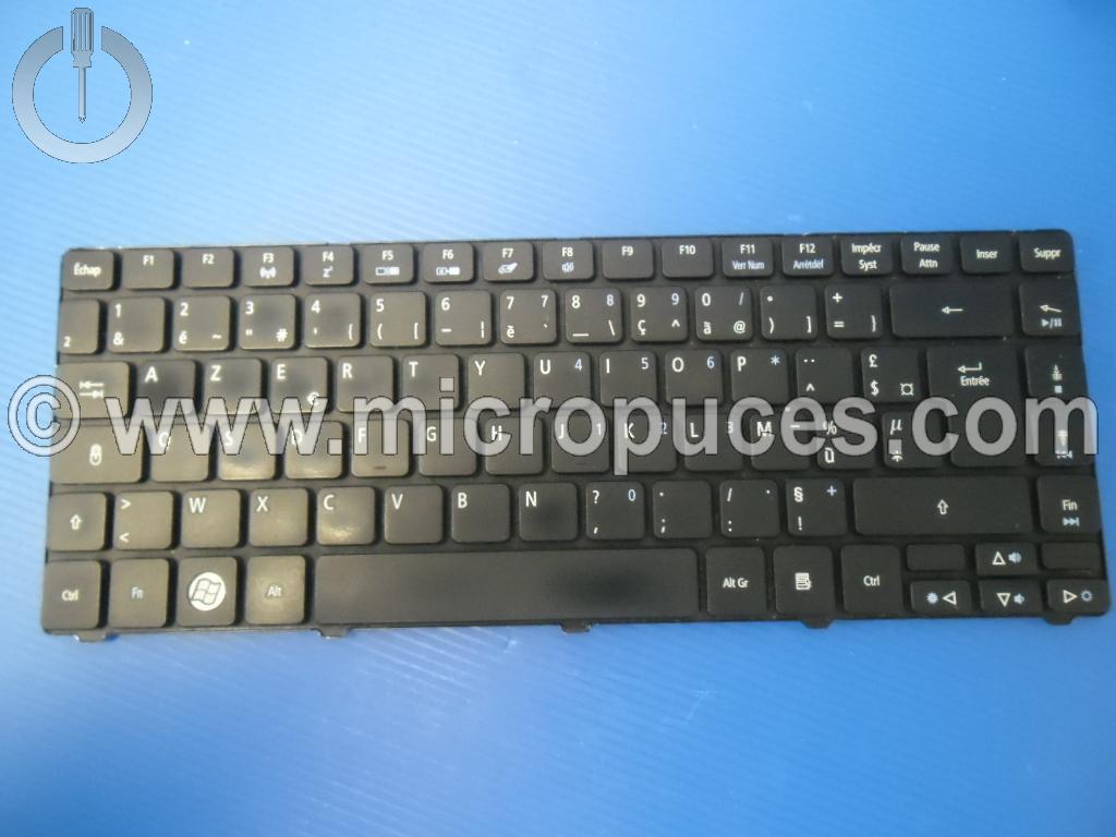 Clavier AZERTY pour ACER Aspire 4820T