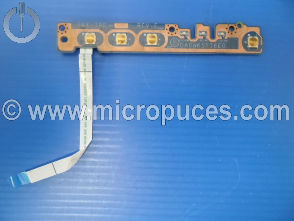 Carte Filles Bouton Power pour SONY SVE151xxx