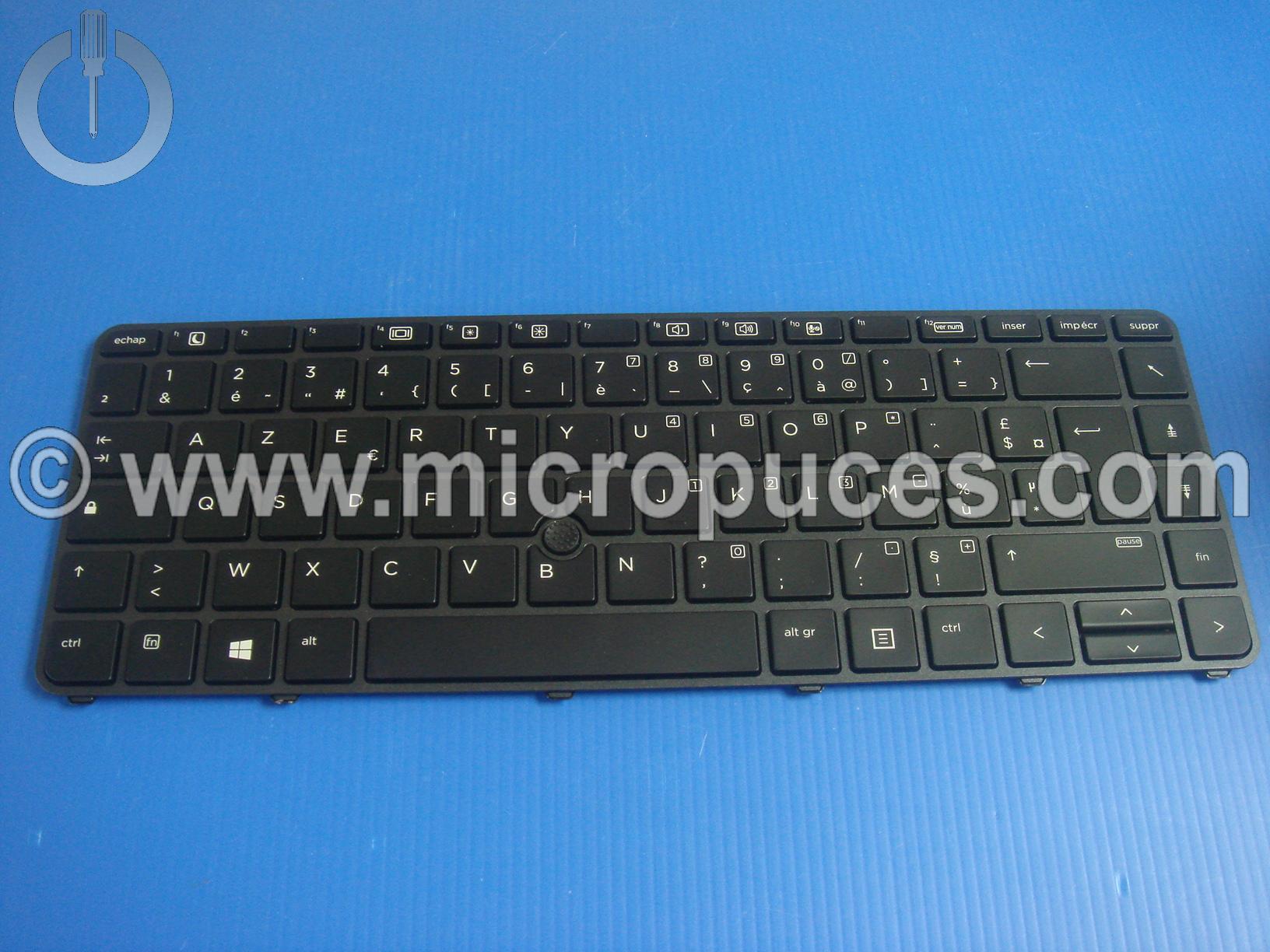 Clavier Azerty pour HP ZBook 14u G4