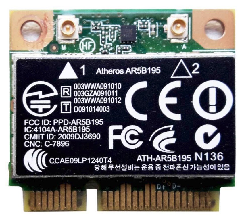 Carte WIFI PciExpress ATHEROS AR5B95