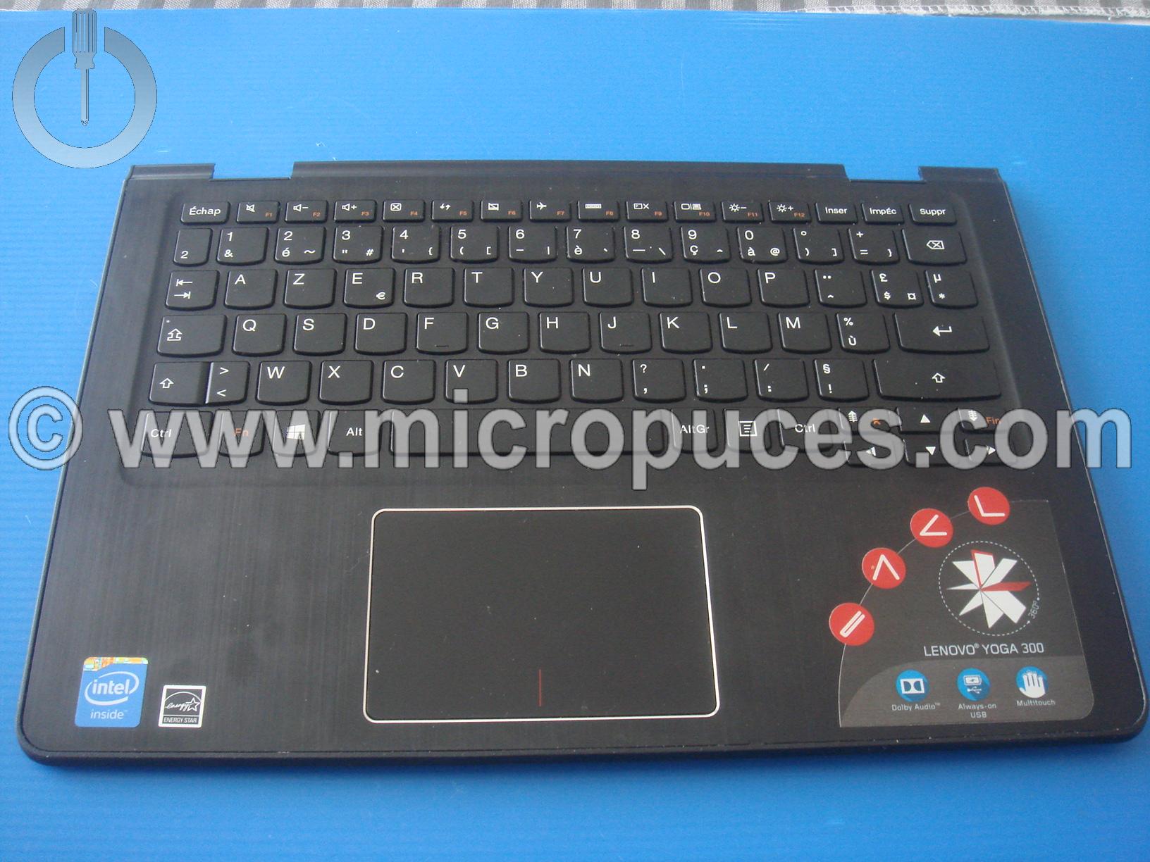 Clavier + plasturgie AZERTY pour LENOVO Yoga 300-11IBY