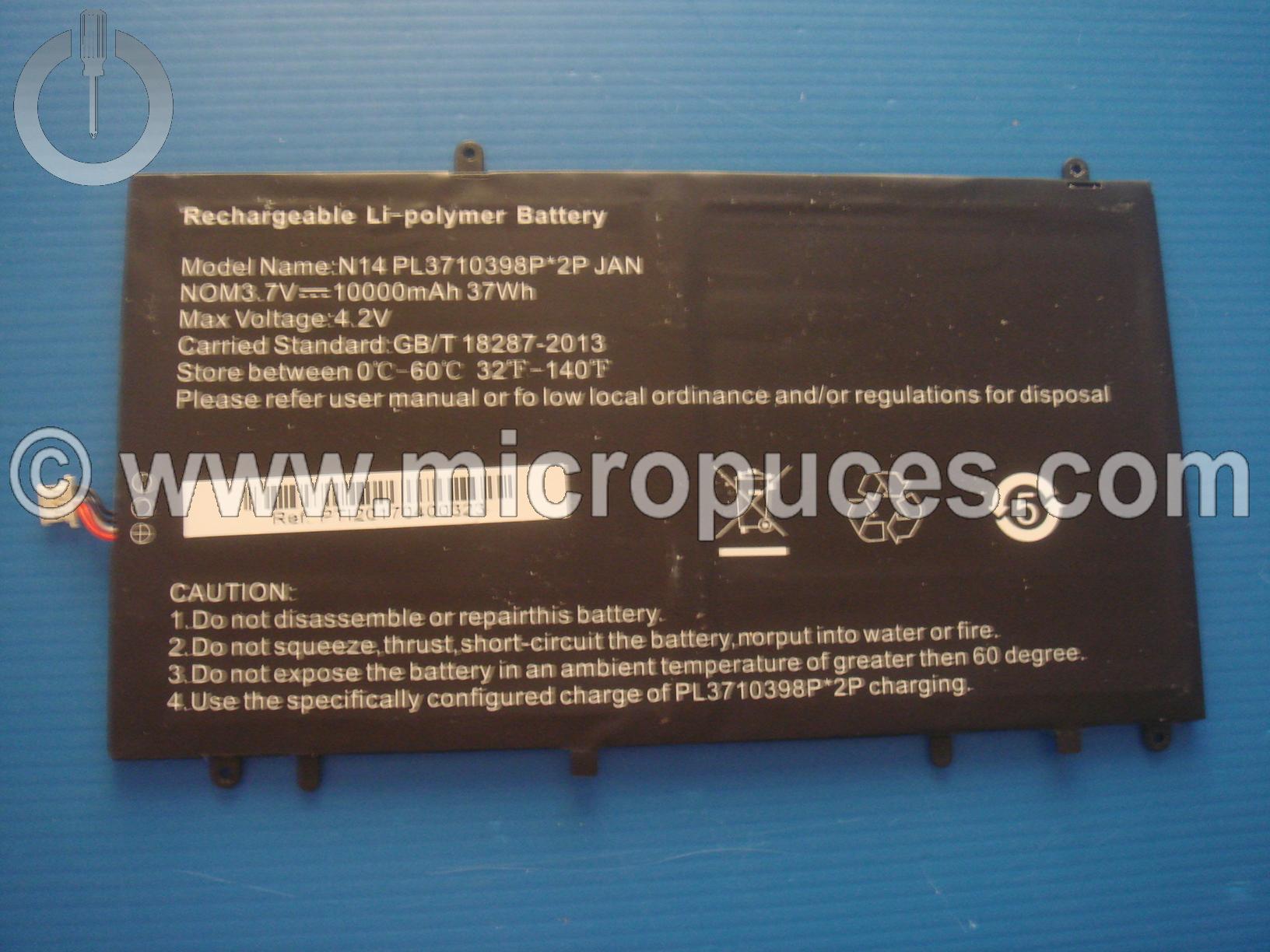 Batterie d'origine N14 pour POLAROID MPC1445P