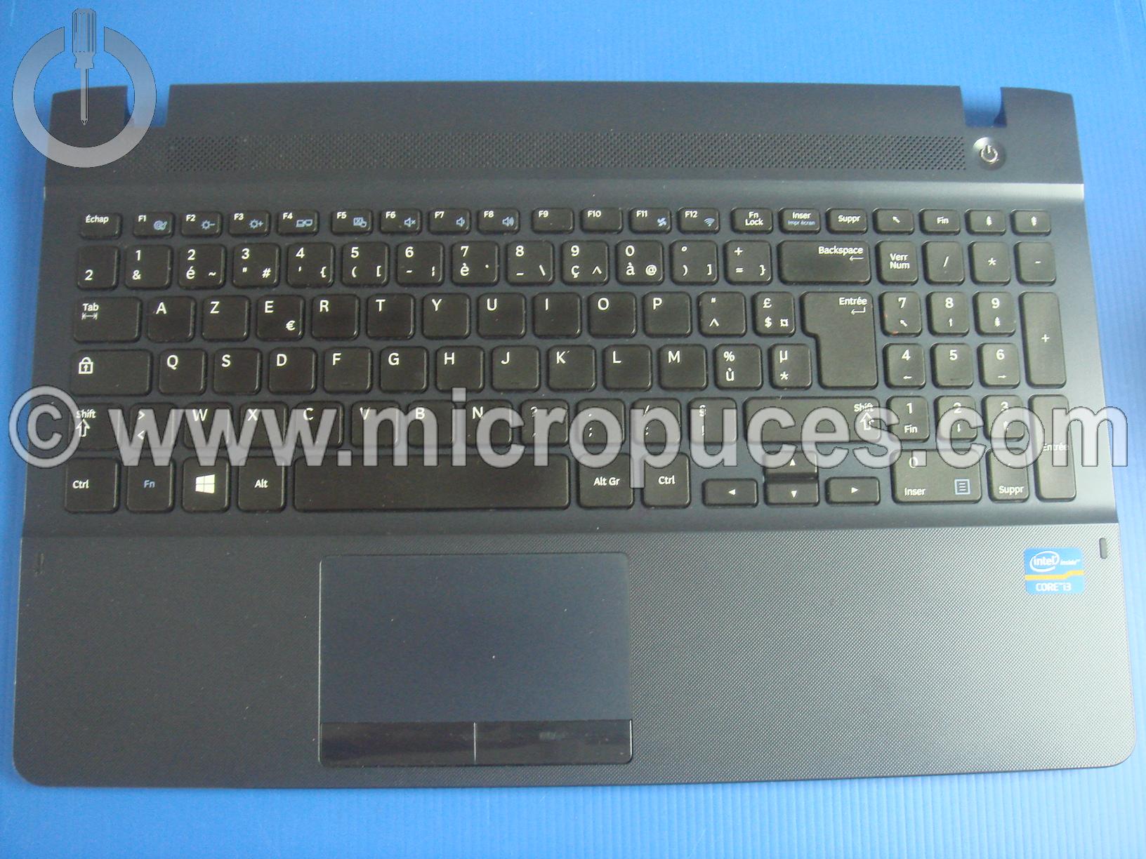 Clavier + plasturgie bleu pour SAMSUNG NP270E5E