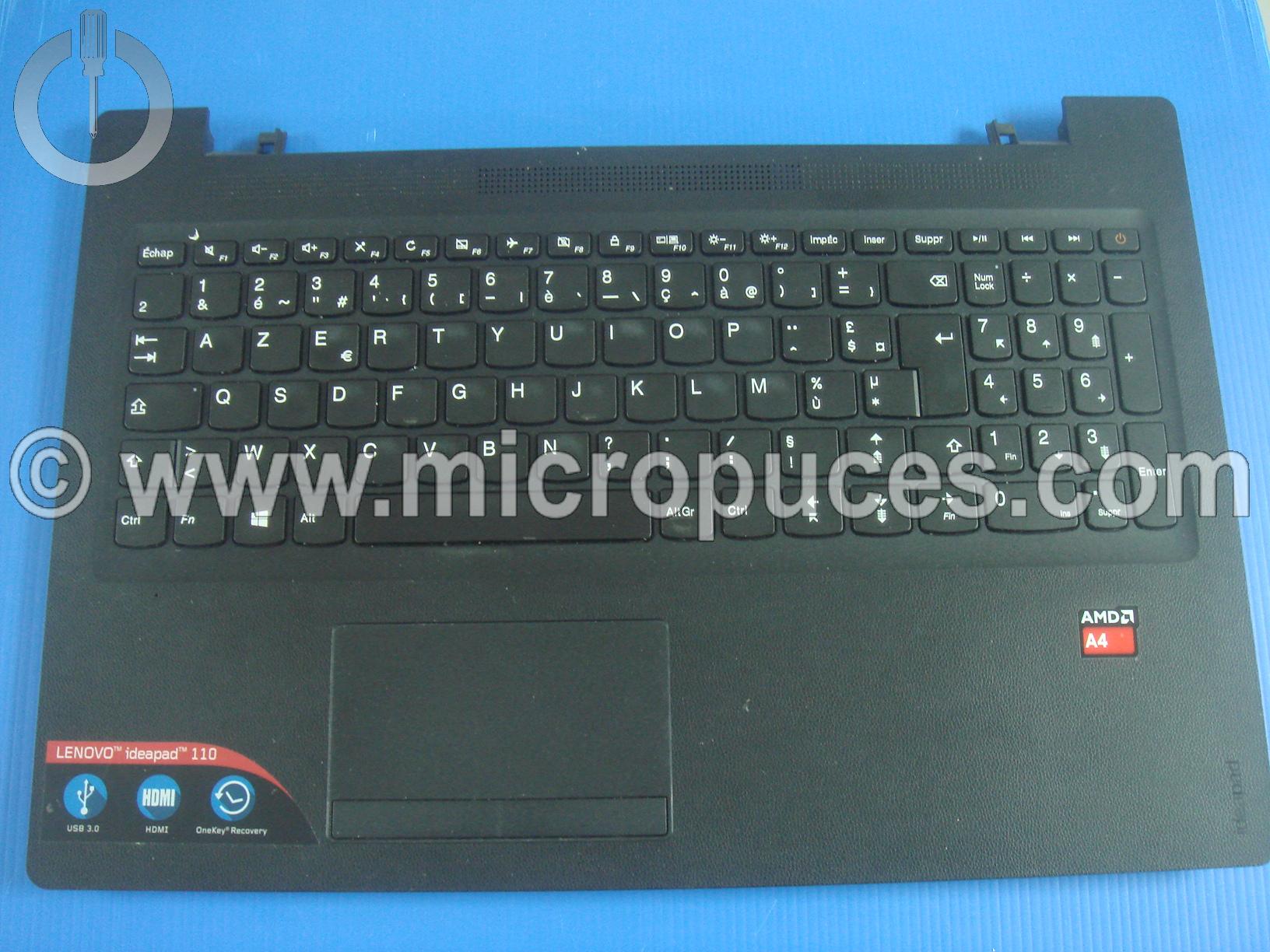 Plasturgie top cover + clavier pour LENOVO ideapad 110-15ACL