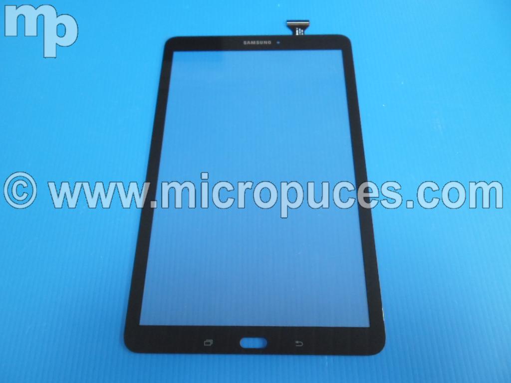 Vitre tactile noire pour Galaxy Tab E 9,6" SM-T560