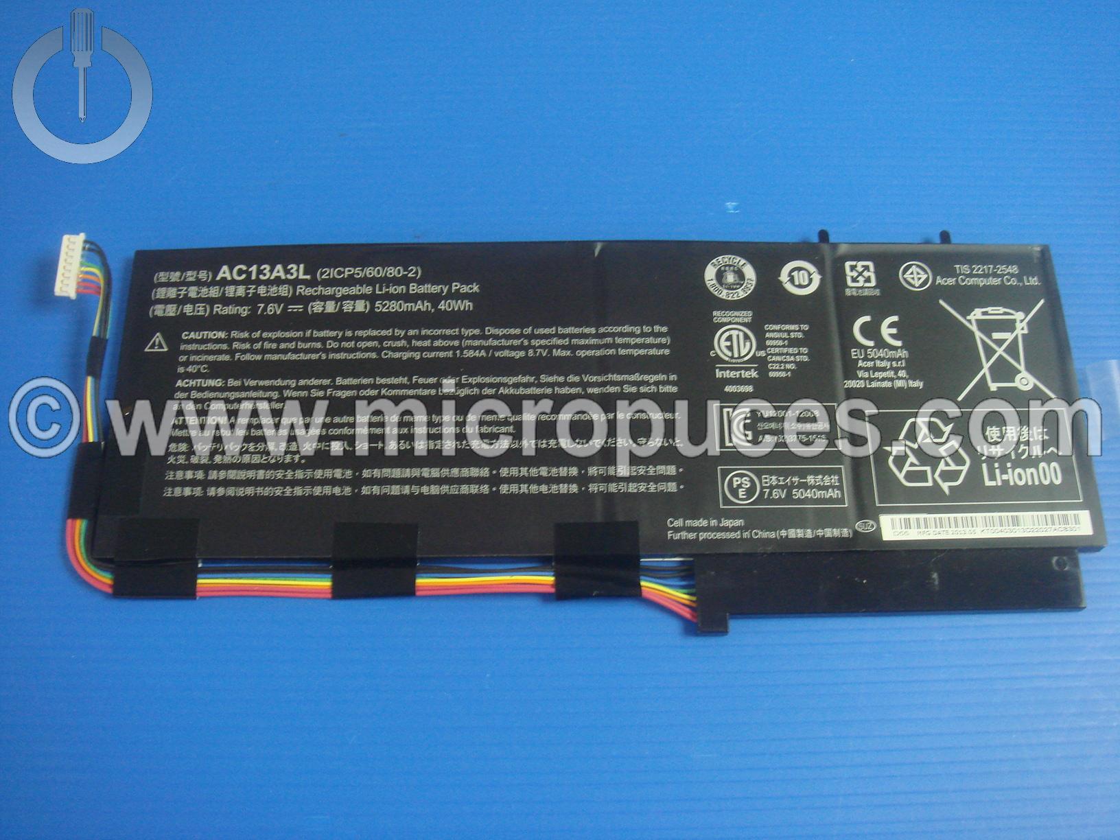 Batterie ACER AC13A3L