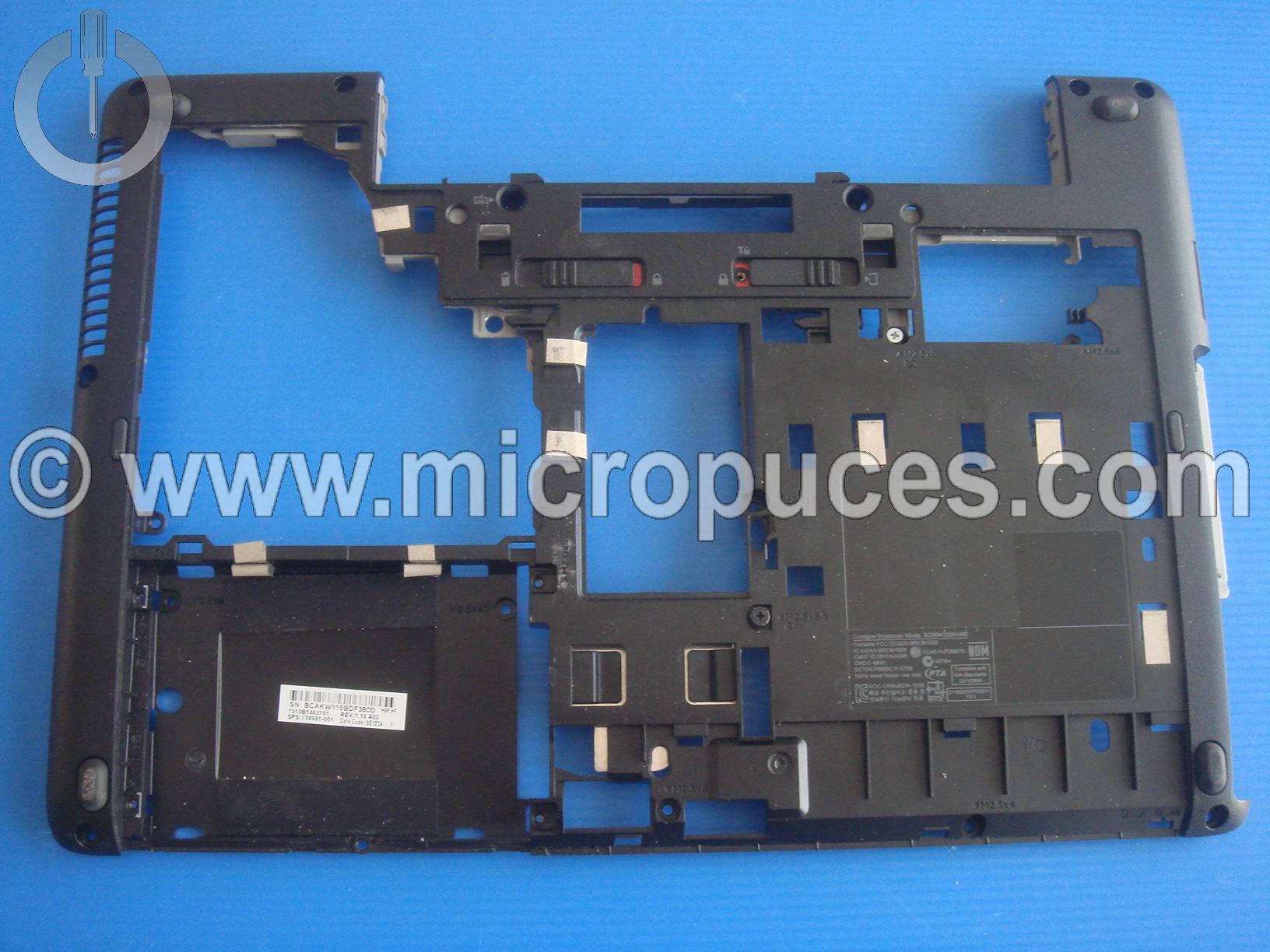 Plasturgie Bottom case pour HP Probook 640 G1