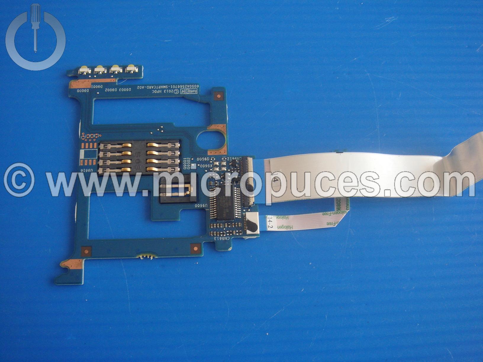 Carte fille lecteur de carte à puces pour HP Probook 640 G1 640 G2