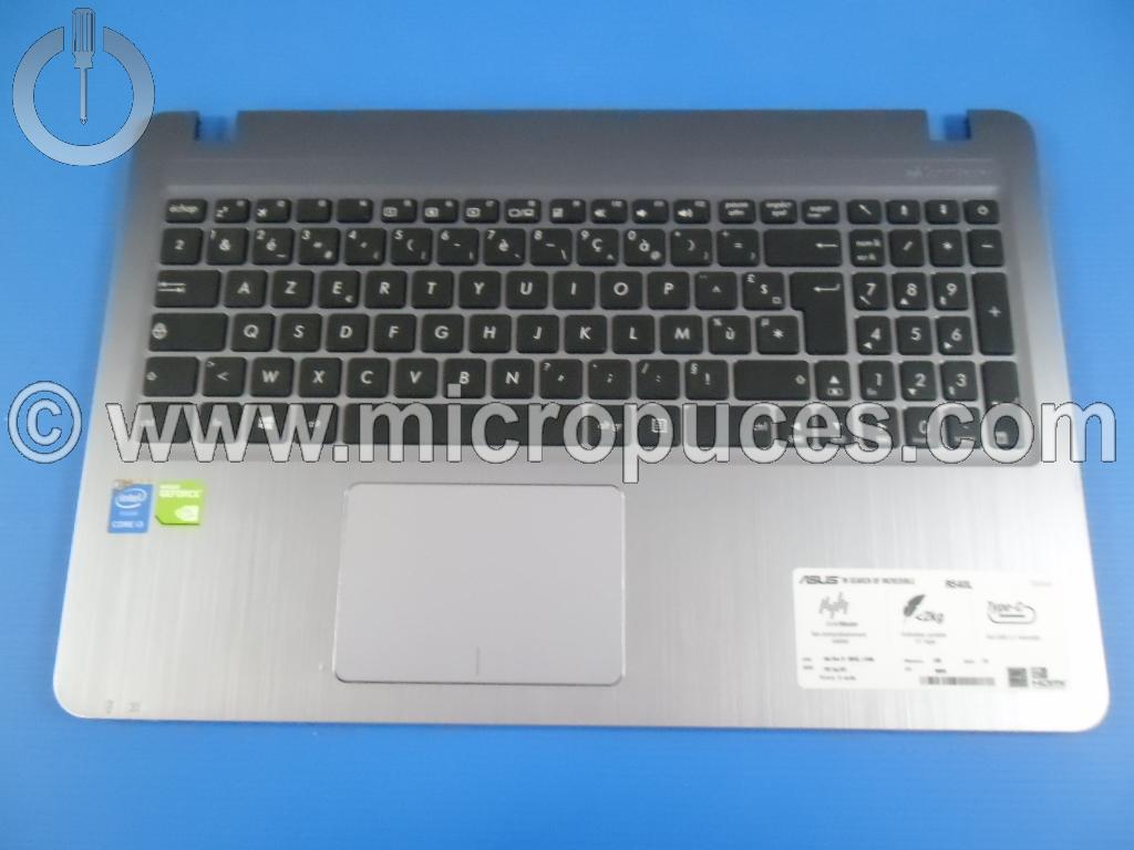 Clavier + top case AZERTY gris pour ASUS X540 R540 F540