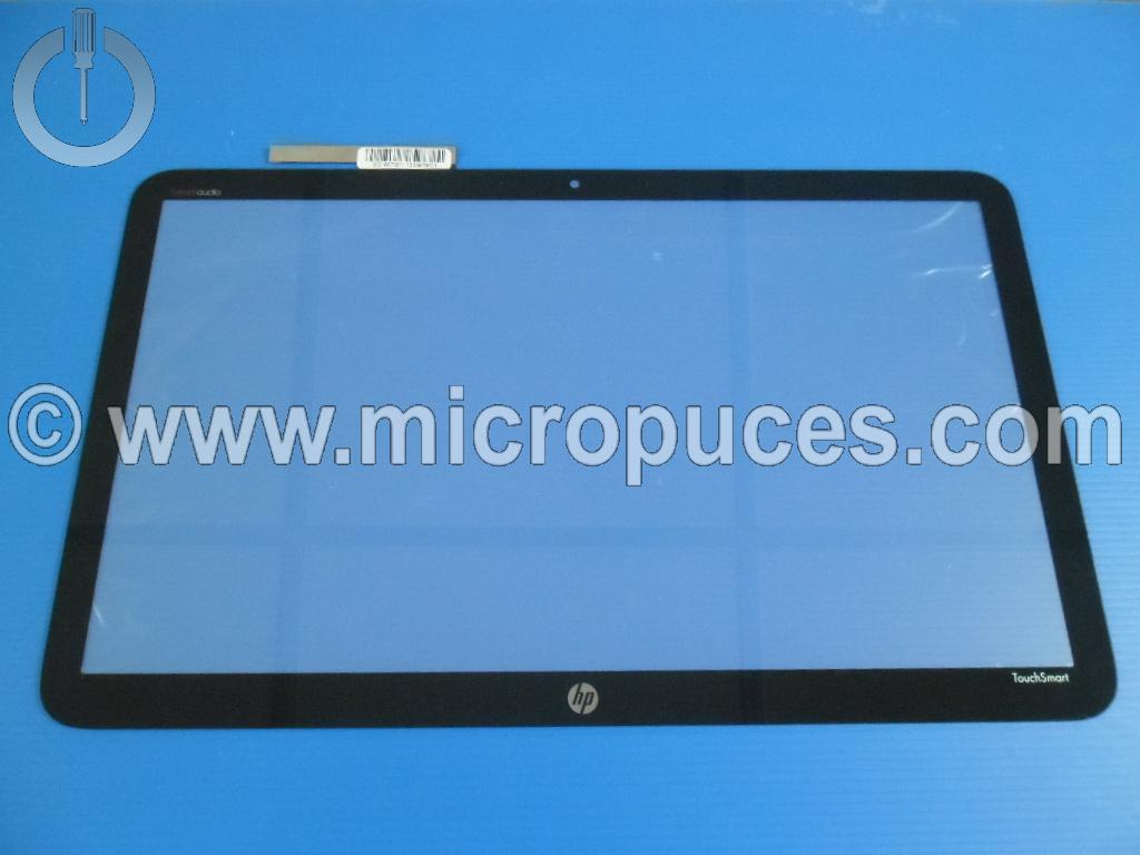 Vitre tactile noire pour HP Envy 15-j