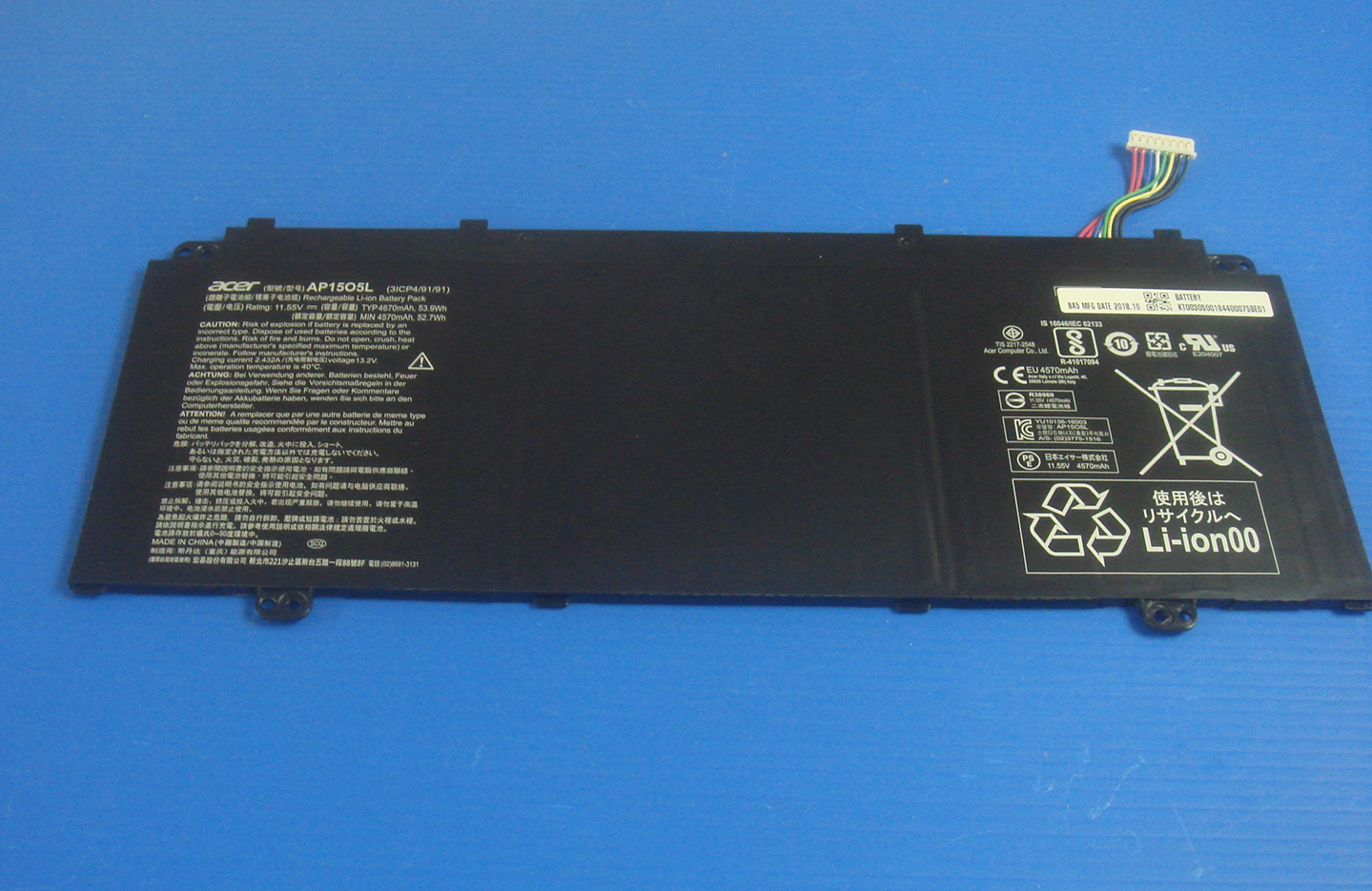 Batterie d'origine pour ACER Swift SF514-51