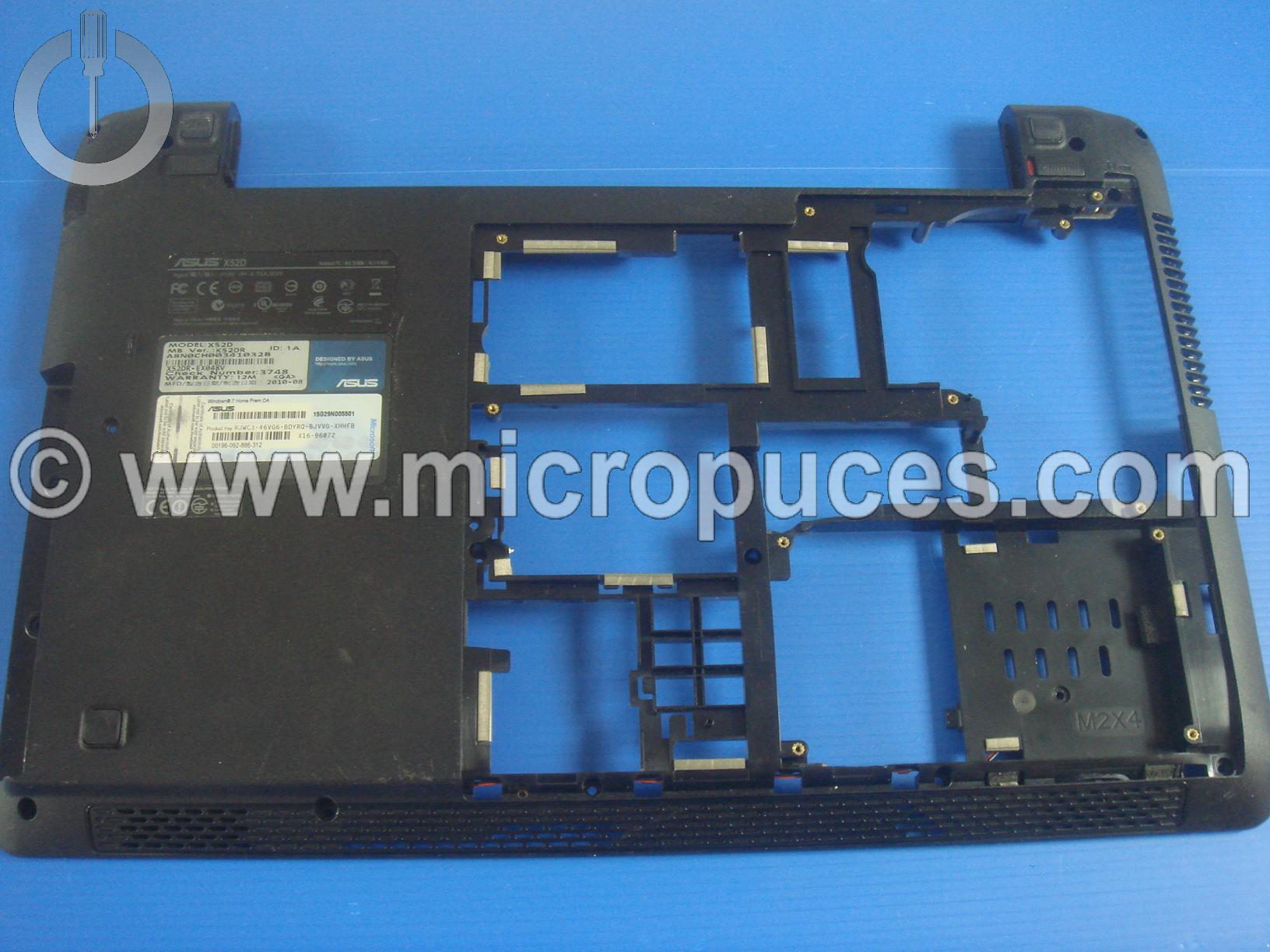 Plasturgie de base bottom ASUS K52