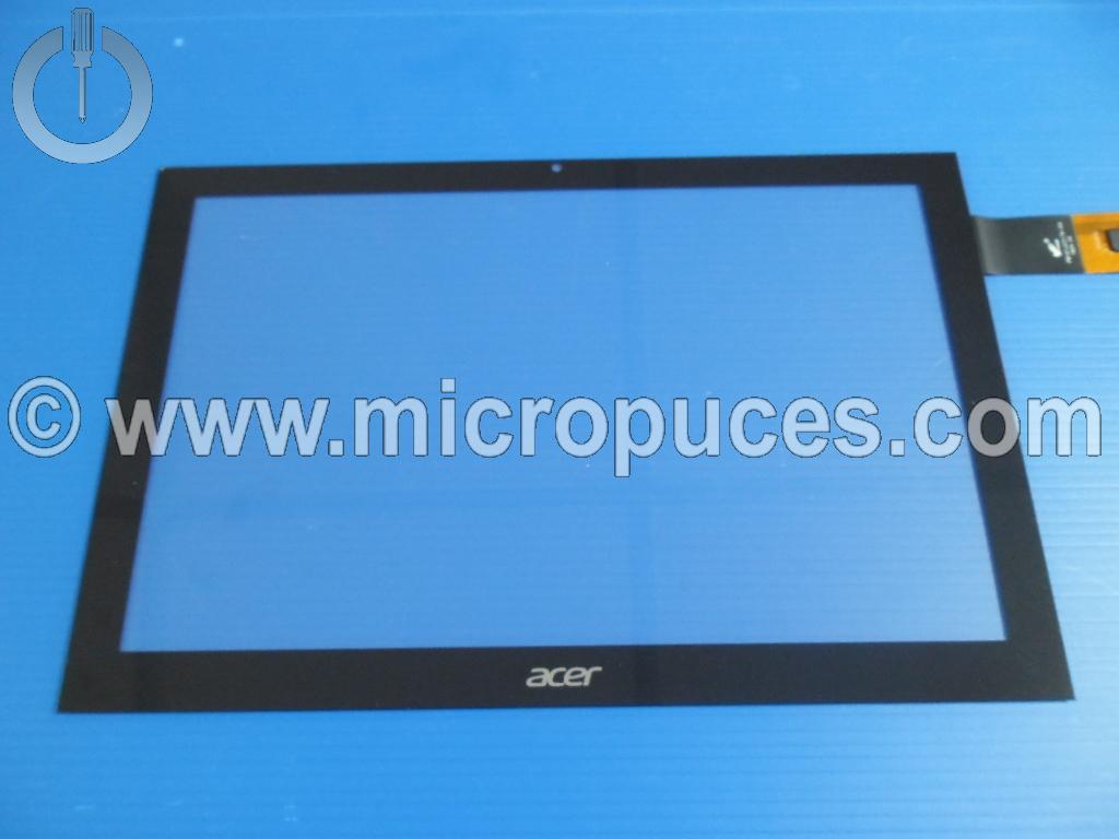 Vitre tactile noire SANS contour pour ACER Iconia B3-A40