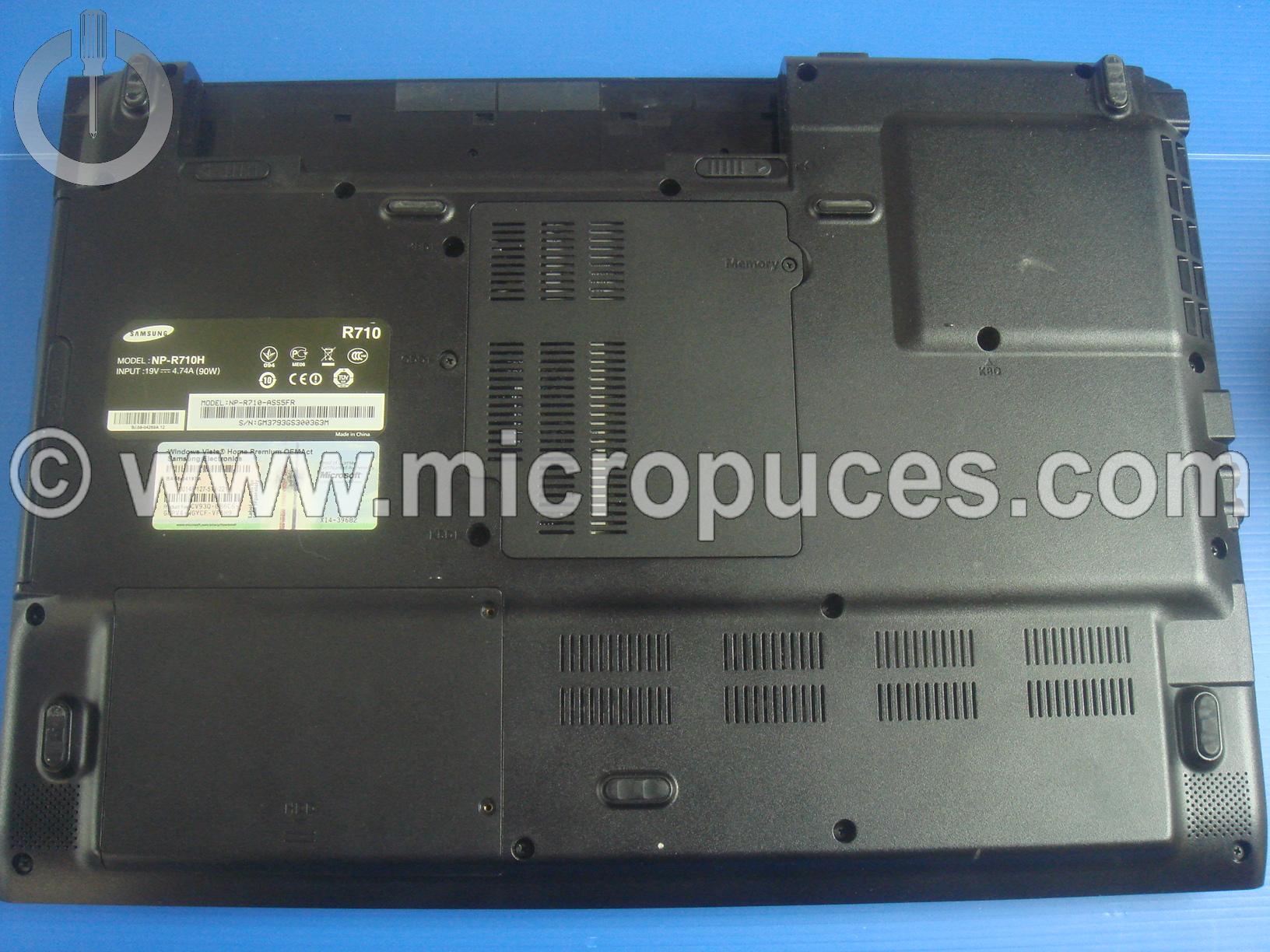 Plasturgie de base bottom case SAMSUNG R710