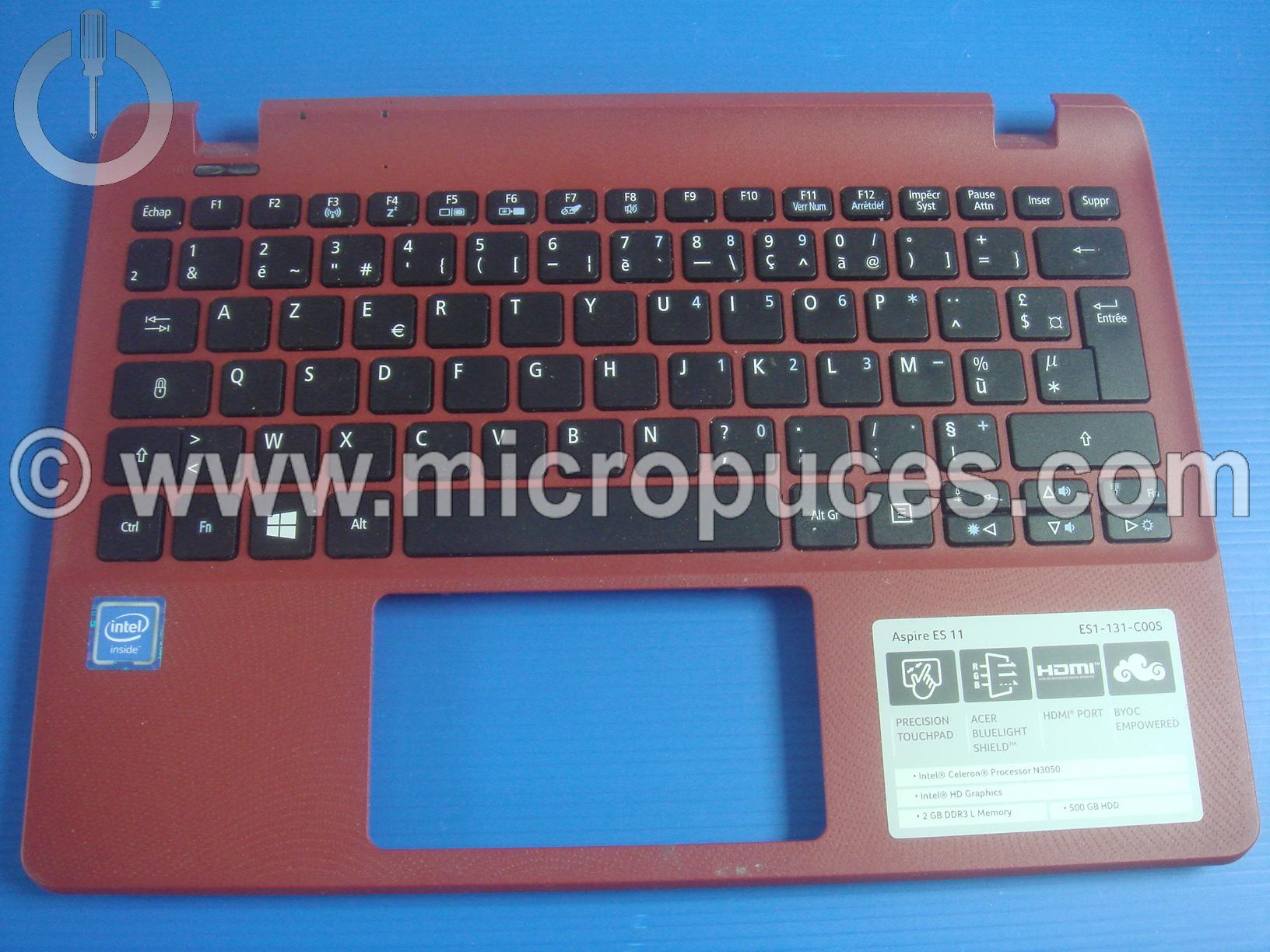 Clavier + Plasturgie top cover ACER Aspire ES1-131