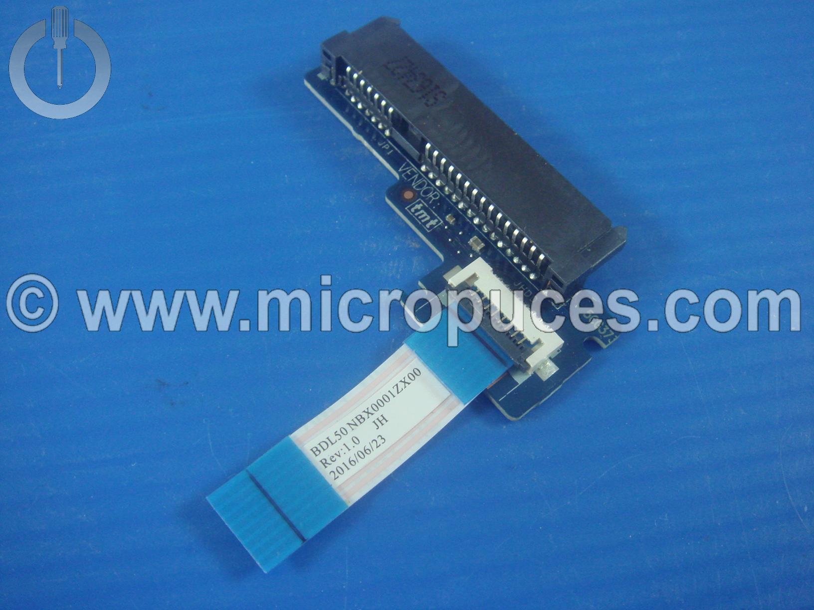 Carte connecteur SATA pour HP Pavilion 15-ay ou 250 G4