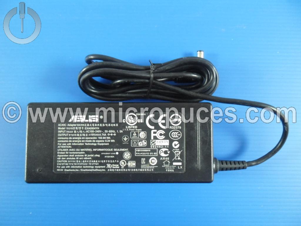Chargeur Alimentation 19V 4.74A pour ASUS